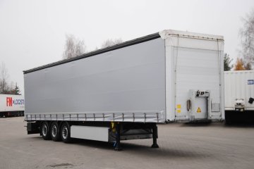 Podnoszona oś/kosz paletowy/multilock/nowa plandeka/stan bdb