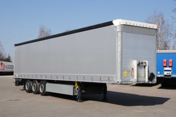 Nowa plandeka, podnoszona oś, kosz paletowy, stop paleta, stan bdb