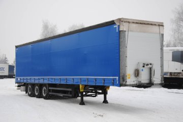 Nowa plandeka,klocki,siłowniki,poduszki,podnoszona oś,skrzynia zbiorcz