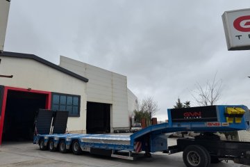 GVN Trailer • 4 OSIE • Niskopodwoziowa • Wnęki na koła • FV23