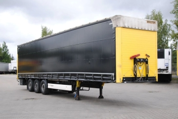 Podnoszona oś, podnoszony dach, SAF, zabudowa Varios, nowa plandeka