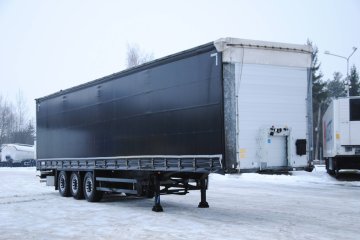 Nowa plandeka, podnoszona oś, skrzynia zbiorcza, stan bdb